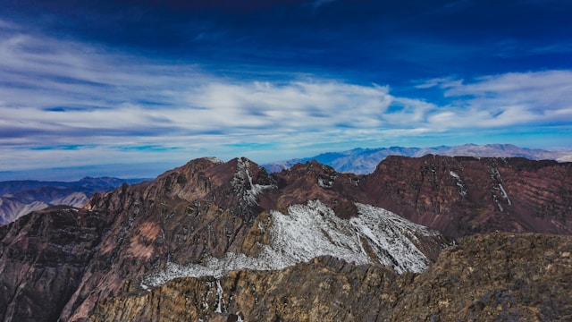 montagnes et vallées du Maroc