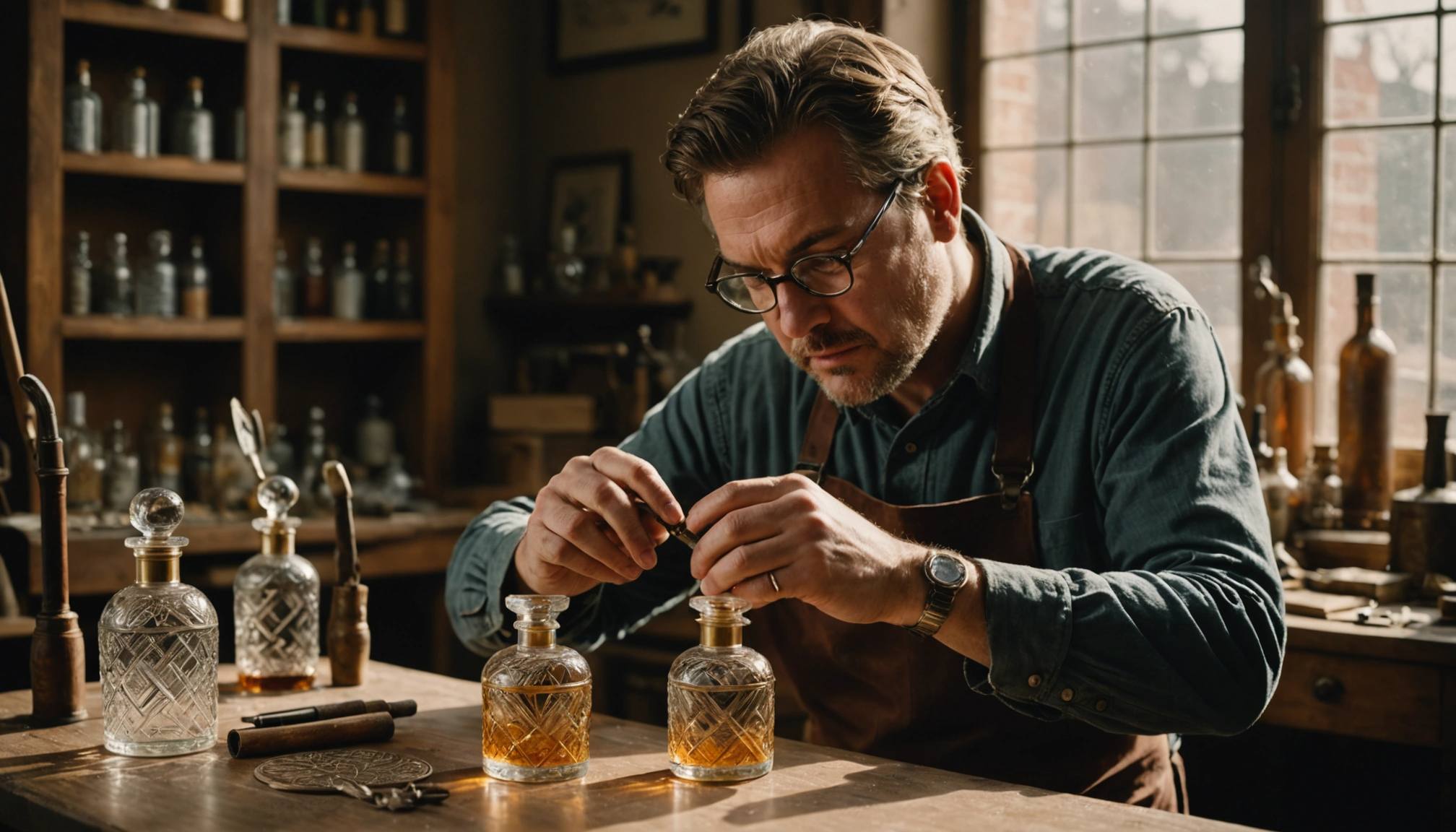 L'art de la gravure sur flacons de parfum : une tradition raffinée et intemporelle