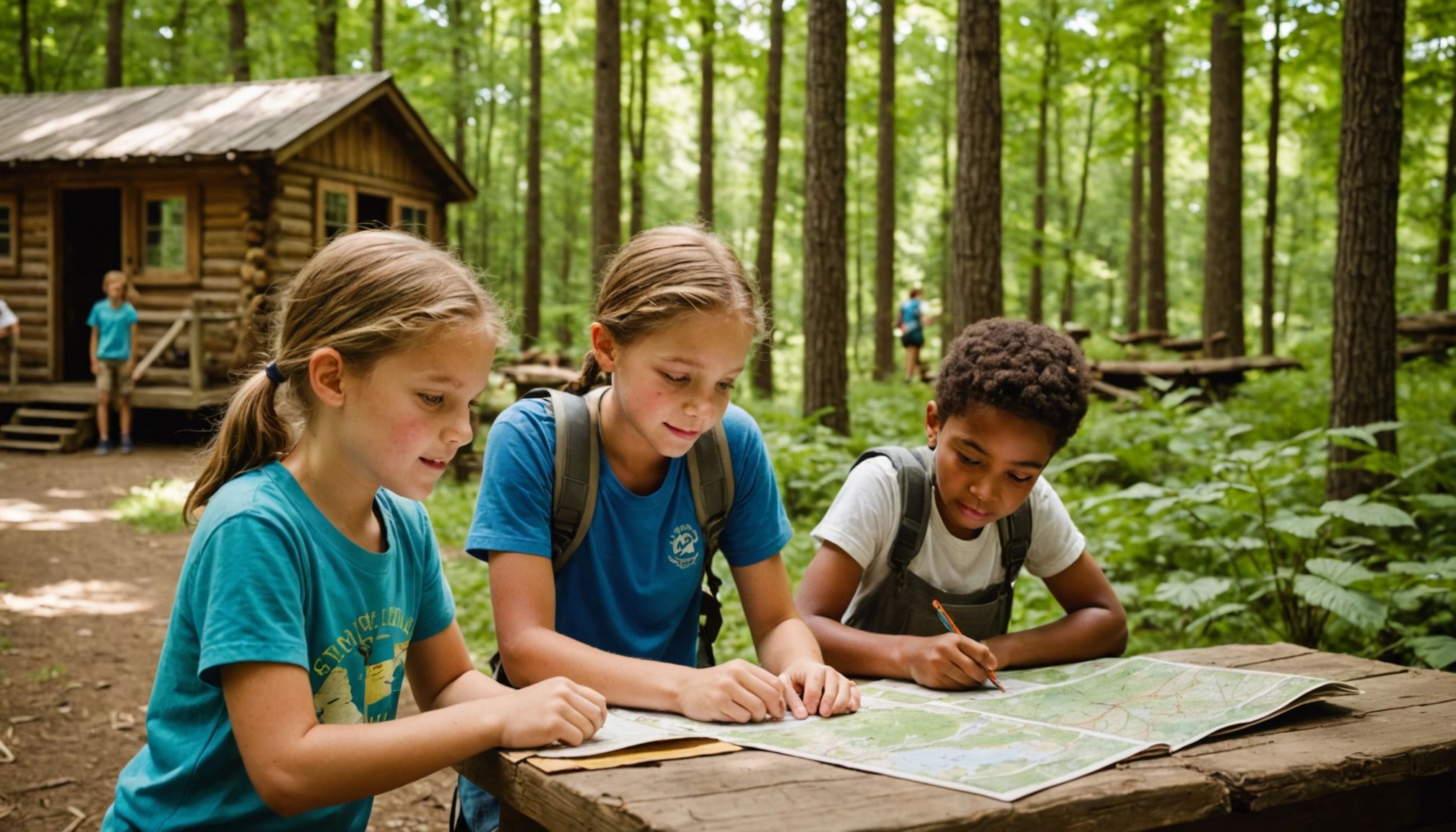 Découverte estivale : trésors cachés des camps de vacances
