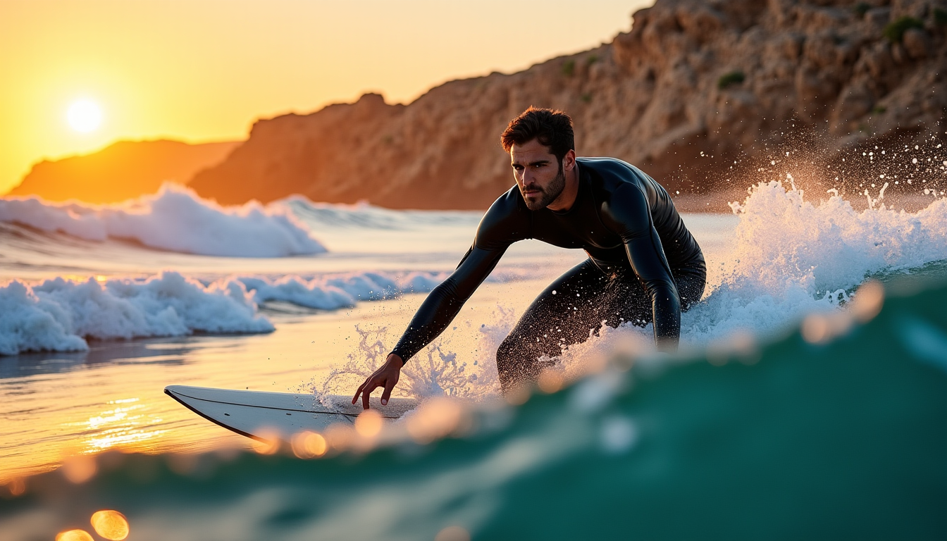 Explorez les vagues uniques d'Imsouane au Maroc